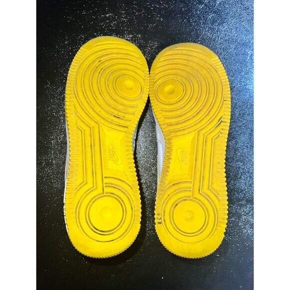 Nike Air Force White and Saturn - size 10 - Picture 8 of 10